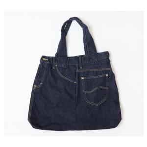 Lee リー リメイク ライダース トートバッ...の詳細画像3