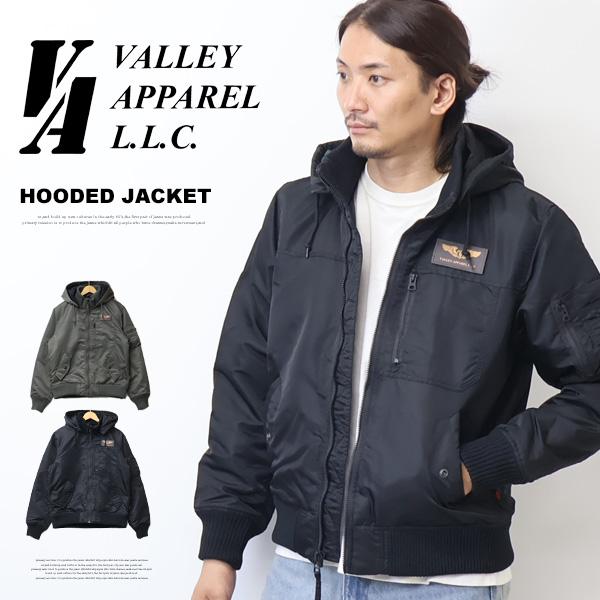 VALLEY APPAREL L.L.C. バレイアパレル フーデッド リブジャケット アウター メ...
