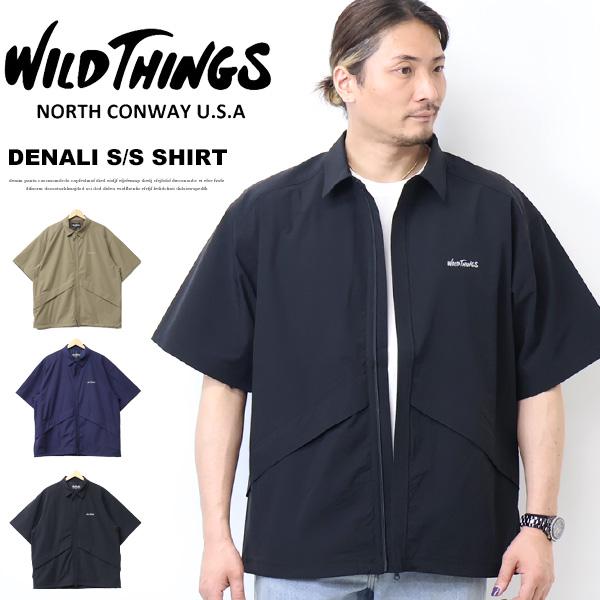 WILD THINGS ワイルドシングス デナリショートスリーブシャツ 半袖シャツ メンズ 送料無料...