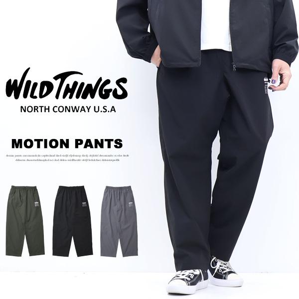 WILD THINGS ワイルドシングス モーションパンツ イージーパンツ メンズ ボトムス ワイシ...