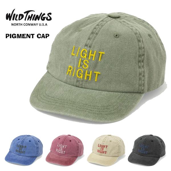 WILD THINGS ワイルドシングス PIGMENT CAP ピグメントキャップ 帽子 メンズ ...