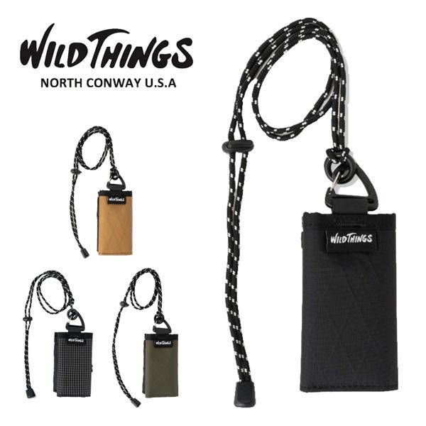 WILD THINGS ワイルドシングス ネックウォレット X-PAC&amp;SPECTRA ミニ財布 サ...