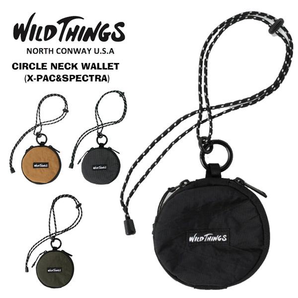 WILD THINGS ワイルドシングス サークルネックウォレット X-PAC SPECTRA ミニ...