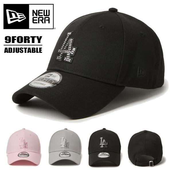 NEW ERA ニューエラ 9FORTY キャップ Rhinestone ラインストーン ドジャース...
