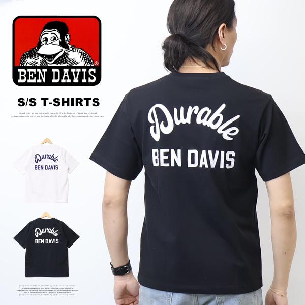 BEN DAVIS ベンデイビス DRIVER'S POCKET 半袖Tシャツ 刺繍 アップリケ 半...