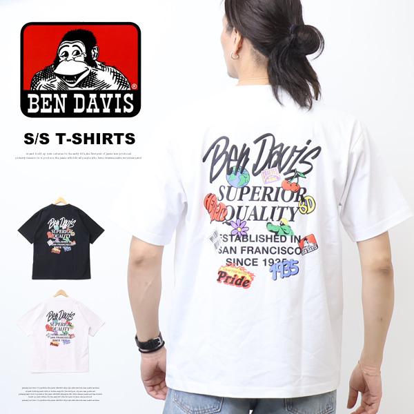 BEN DAVIS ベンデイビス GRATEFUL バックプリント 半袖Tシャツ ビッグシルエット ...