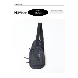 Number ナンバー ボディバッグ 斜め掛け...の詳細画像3