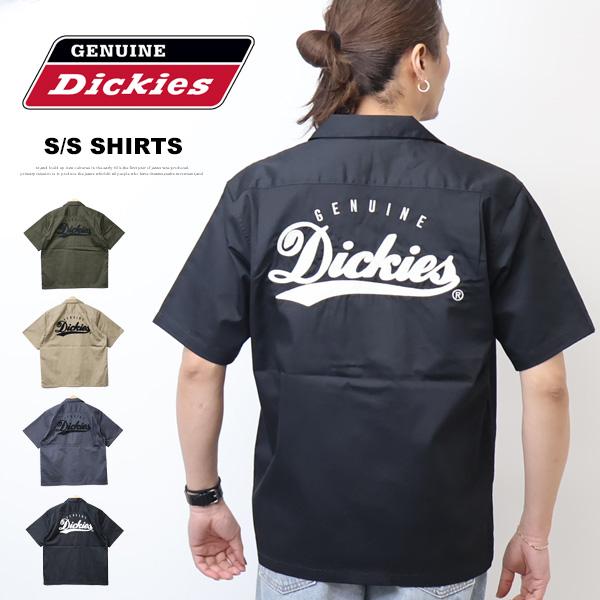 大きいサイズ GENUINE Dickies ジェニュイン ディッキーズ TCツイル 半袖 ワークシ...
