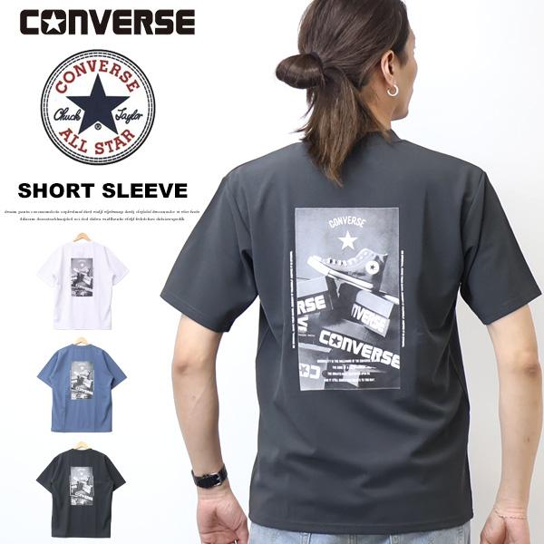 CONVERSE コンバース バックプリント 半袖Tシャツ 半T メンズ 6278-7408
