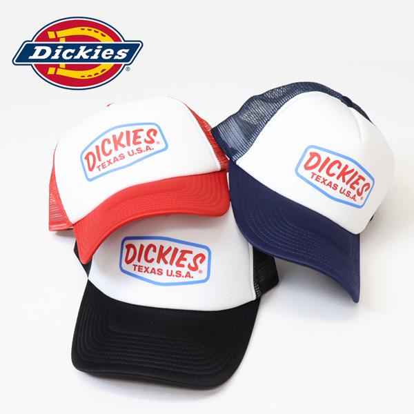 Dickies ディッキーズ パッチモチーフプリント メッシュキャップ 帽子 メンズ レディース ユ...