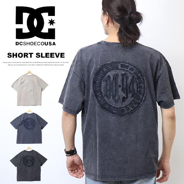 DC SHOES ディーシーシュー HIDDEN 半袖Tシャツ 半T ビッグシルエット メンズ DS...