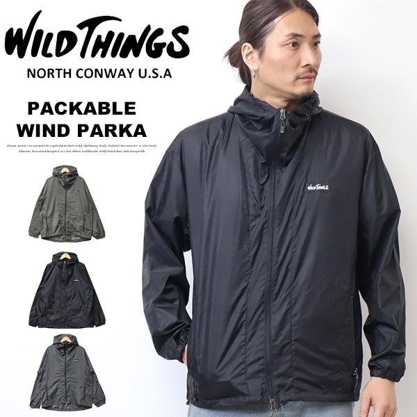 WILD THINGS ワイルドシングス パッカブル ウィンドパーカー PACKABLE WIND ...