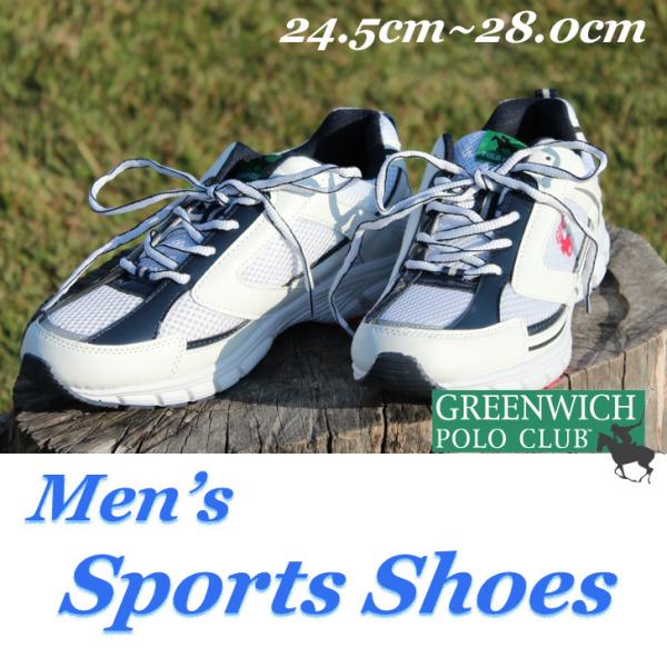 GREENWICH POLO CLUB メンズ シューズ スニーカー 靴 カジュアル 運動 ウォーキ...
