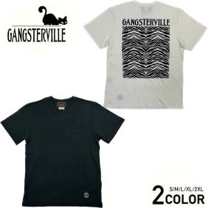 GANGSTERVILLE（ギャングスタービル） Tシャツ 半袖 クルーネック