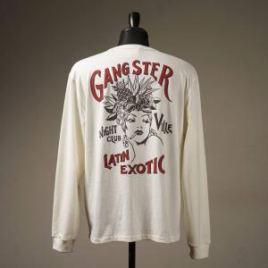 ギャングスタービル クルーネック 長袖 Tシャツ ロンT メンズ GANGSTERVILLE CAR...