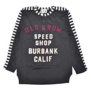 OLD CROW(GLAD HAND) オールドクロウ クルーネック 長袖 Tシャツ