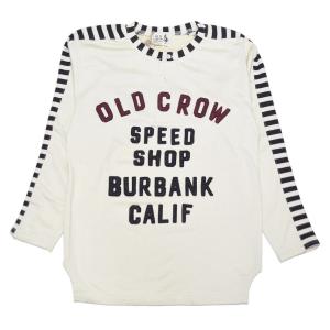OLD CROW(GLAD HAND) オールドクロウ クルーネック 長袖 Tシャツ
