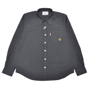 WEIRDO（ウィアード） ボーダー オープンカラーシャツ 長袖 メンズ