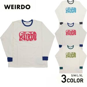 ウィアード リンガー 長袖 Tシャツ ロンT メンズ WEIRDO PORN WEIRDO ...