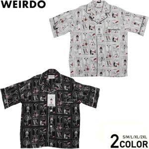 WEIRDO（ウィアード） 半袖シャツ ホットロッド RACE? S/S シャツ