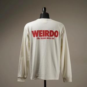 ウィアード クルーネック ポケット 長袖 Tシャツ ロンT メンズ WEIRDO 3000MILE - L/S T-SHIRTS GLADHAND グラッドハンド GANGSTERVILLE ギャングスタービル