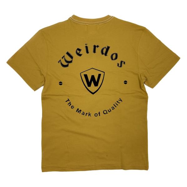 ウィアード Tシャツ クルーネック メンズ WEIRDO W SHIELD - S/S T-SHIR...