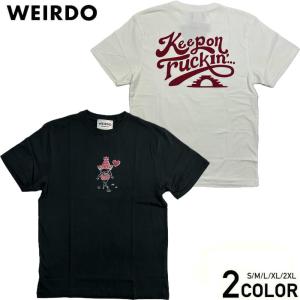 WEIRDO ウィアード ヘビーウェイト バインダーネック Tシャツ WEIRDO ウィアード ヘビーウェイト バインダーネック Tシャツ