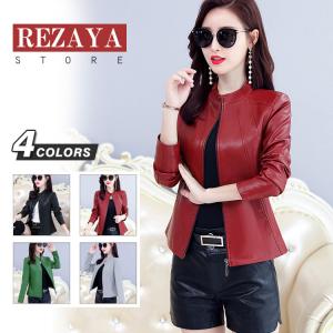 レディース革ジャン レザージャケット ジャケット ファッション 通販 Yahoo ショッピング