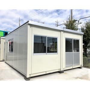 中古ユニットハウス16坪/32帖(CT-54J×4連棟)プレハブ スーパー 中古ユニットハウス16坪/32帖(CT-54J×4連棟)プレハブ スーパー