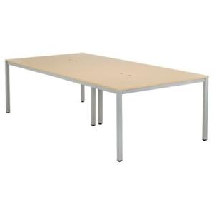 OAミーティングテーブル W2400xD1200 ナチュラル ATN-2412N-AF2