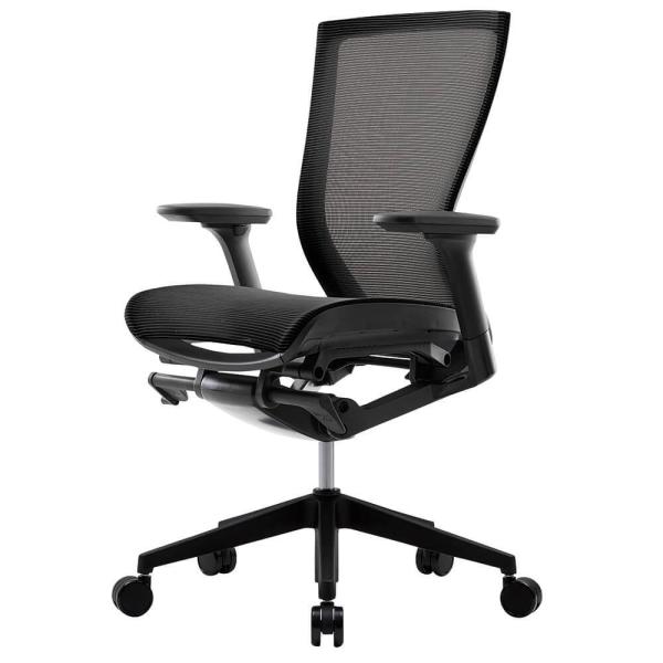 FURSYS　T50air オフィスチェア 可動肘付き ブラック CHXRF6100RAZ2D6B