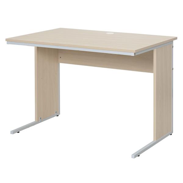 ワーキングデスク W1000xD700 ナチュラル GZWD-1070NA オフィスデスク 事務机 ...