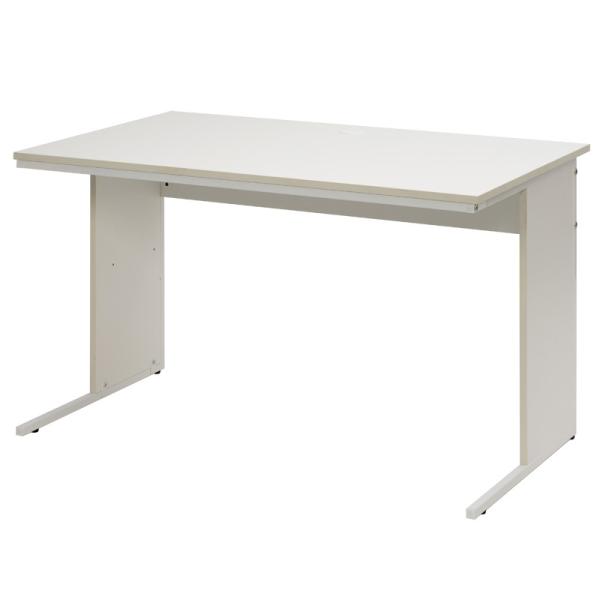 ワーキングデスク W1200xD700 ホワイト GZWD-1270WH オフィスデスク 事務机 平...