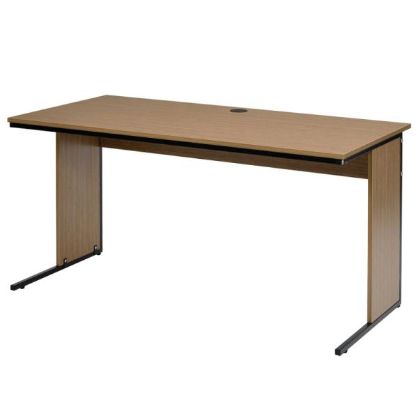 ワーキングデスク W1400xD700 ウォルナット GZWD-1470DM オフィスデスク 事務机...