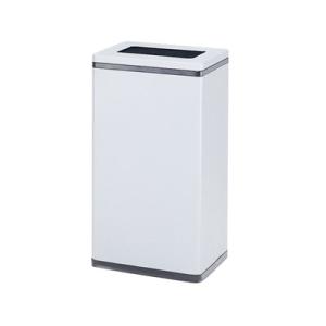 【個人宅配送可能商品】リサイクルトラッシュBライン　一般用小型タイプ　一般ゴミ用 24Lシルバーメタ...