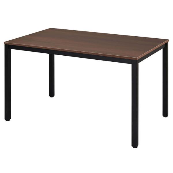 ミーティングテーブルW1200xD750 ダークII×ブラック脚 RFD2-1275DB2TBL