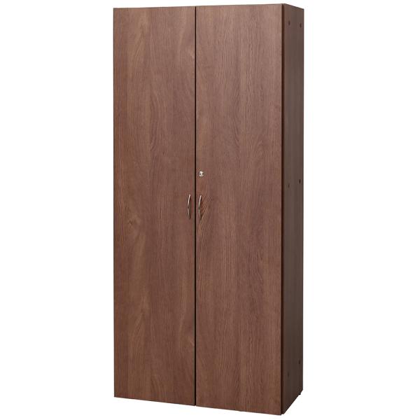 Jシリーズ 可動棚ハイシェルフII 扉付き ウォルナットII RFHS2-DM2HGDシェルフ ラッ...