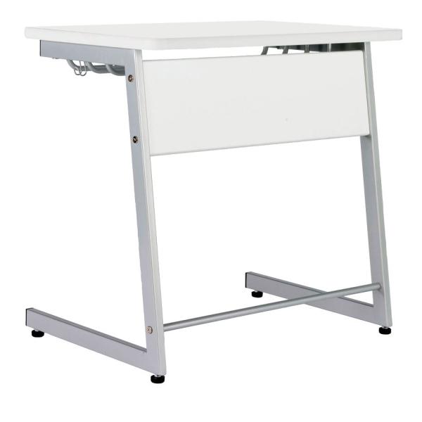 研修用学習デスク W750 ホワイト RFJD-7570W アール・エフ・ヤマカワ