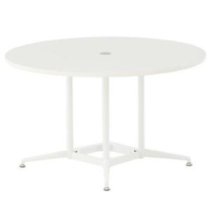 OAラウンド丸テーブル φ1200 ホワイト RFRDT-OA1200WL アール・エフ・ヤマカワ