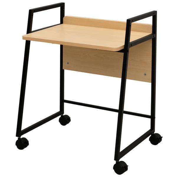 (個人宅配送可能商品)Lilリル 2wayキャスターデスク ナチュラル RFWCD-5540NA