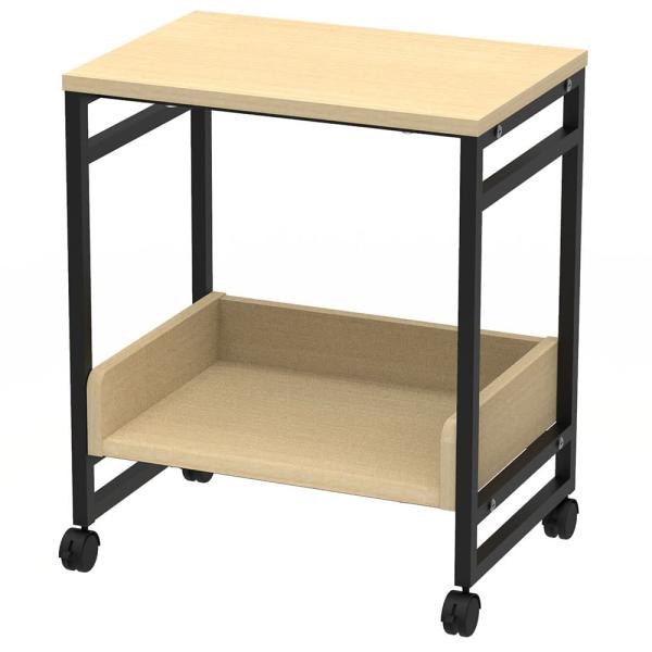 【個人宅配送可能商品】リル キャスターシェルフ ナチュラル RFWCS-5035NA