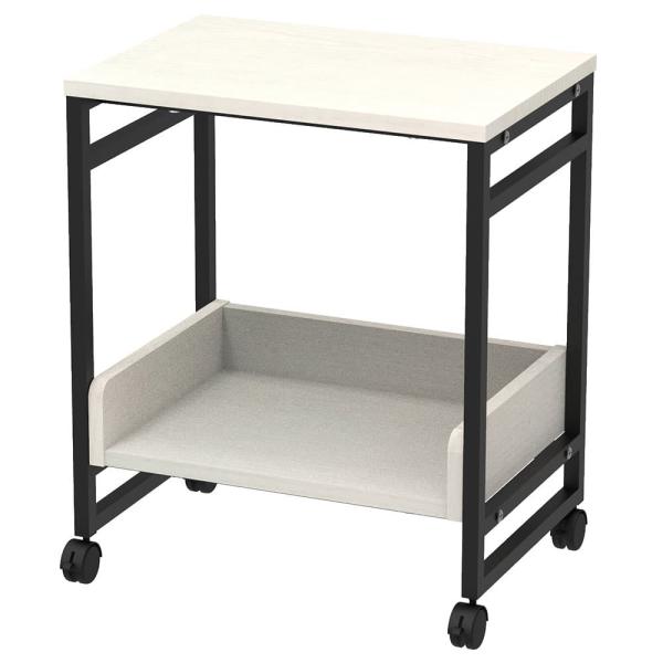 【個人宅配送可能商品】リル キャスターシェルフ ホワイトウッド RFWCS-5035WG