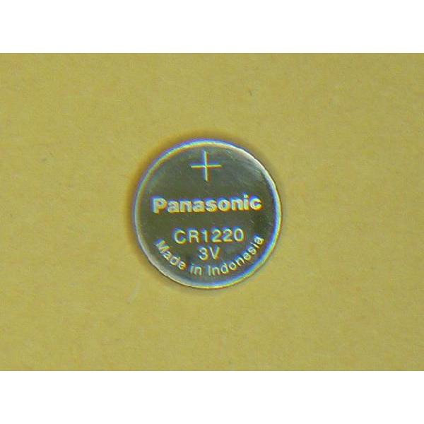 パナソニック　コイン電池　CR1220　☆ゆうパケット可（210円）