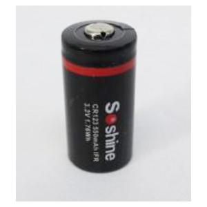 リチウムイオン充電池 CR123  (リン酸鉄LiFe)　　☆ゆうパケット可（210円）