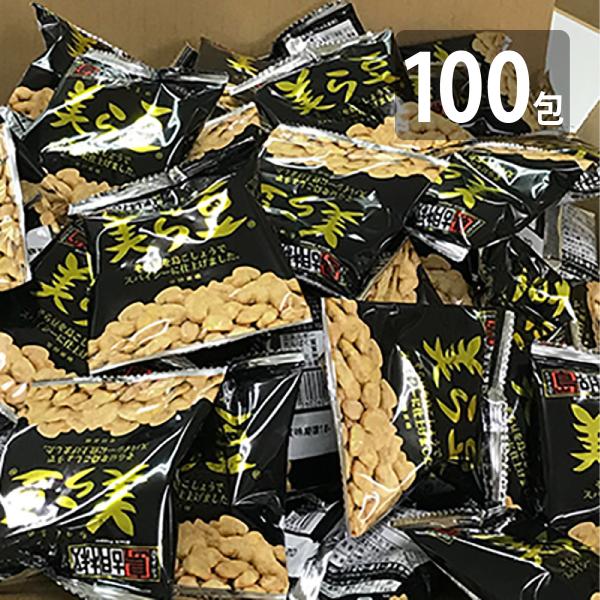 美ら豆 島胡椒味 100包セット 送料無料 そら豆お菓子 沖縄 お土産 おつまみ ヒバーチ 島こしょ...