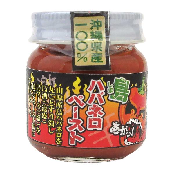 島ハバネロペースト 40g 沖縄 沖縄県産100% 激辛 ハバネロ ペースト 練り唐辛子 渡具知