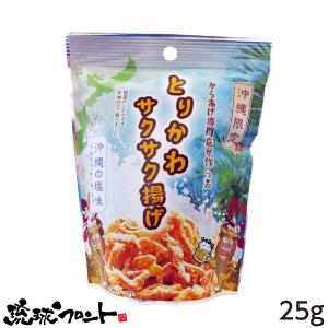 琉球フロント沖縄 とりかわサクサク揚げ シークヮーサー味 25g 沖縄 お