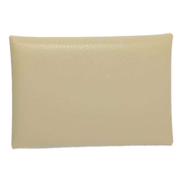 HERMES エルメス カルヴィデュオ・コインケース コインパース・小銭入れ 財布/エトゥープ/プレ...