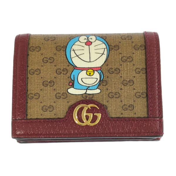(ラスト1点) GUCCI グッチ GGスプリーム・ドラえもんコラボ ミ コインケース（コインパース...