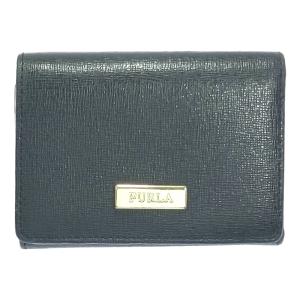 フルラ プレート・3つ折り財布/ブラック/FURLA 翌日配送可/b240409/515128｜rfstore